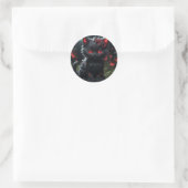 Forme : Stickers ronds classiques comme chat par A (Sac)