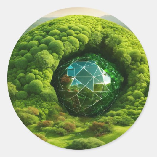 Forme : Stickers ronds classiques Créer une étique (Devant)