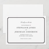 Formeel De datum opslaan Kaart (Voorkant / Achterkant)