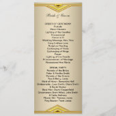 Formeel huwelijksprogramma lang programma (Voorkant)