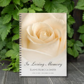 Formeel Roos van het Memorial of Funeral Book Notitieboek