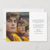 Formele 2 Fototypografie Afstuderen aankondiging (Achterkant)