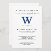 Formele aankondiging van eindexamen Universiteitlo (Voorkant / Achterkant)