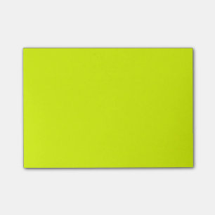 Formele aanvullende kleur voor Chartreuse Post-it® Notes