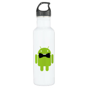 Formele Android Robot Waterfles