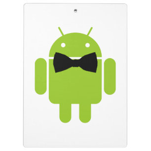 Formele Atire Green Android Robot Klembord
