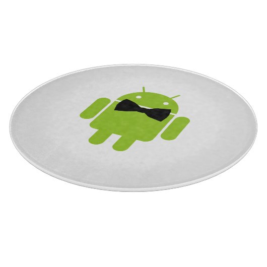 Formele Atire Green Android Robot Snijplank (Hoek)