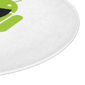 Formele Atire Green Android Robot Snijplank (Hoek)