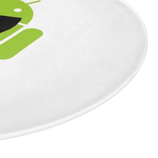 Formele Atire Green Android Robot Snijplank (Hoek)