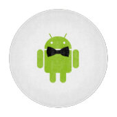 Formele Atire Green Android Robot Snijplank (Voorkant)