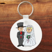 Formele bruiloftsstijl sleutelhanger (Voorkant)