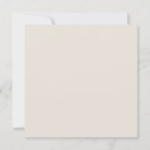 Formele Floral Vourish Wedding Uitnodiging (Achterkant)