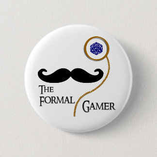 Formele gamer Badge Pin Ronde Button 5,7 Cm