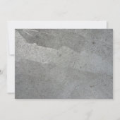 Formele gegraveerde steen Afstuderen Fotoaankondig Aankondiging (Achterkant)