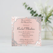 Formele metalen pekelaar kaart (Staand voorkant)