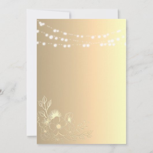 Formele Smaragd Groene Bruiloft Kaart (Achterkant)