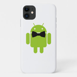Formele stijl Android Robot-pictogram iPhone 11 Hoesje