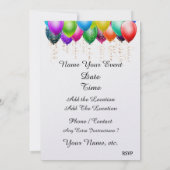 Formele uitnodiging tot evenement (Achterkant)