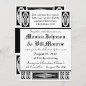 Formele uitnodiging voor Christelijke bruiloft (Voorkant / Achterkant)