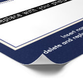 Formele USMC-fotoweergave Poster (Hoek)