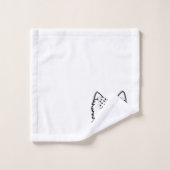 Formele Westie Meisje Bad Handdoek (Wasdoekje)