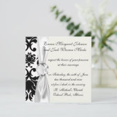  formele zwarte damp kaart (Staand voorkant)