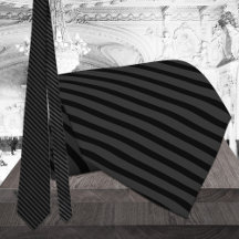 Formele zwarte diagonaal Tuxedo Stripe