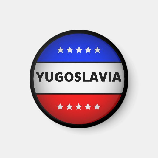 Former Yugoslavia  Magneet (Voorkant)