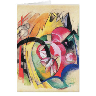 Formes abstraites (alias Fleurs colorées) de Franz