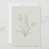 Formes Abstraites et Cartes de remerciements de fl (Dos)