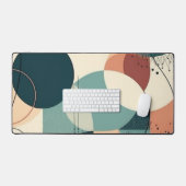 Formes Abstraites Superposées Corail Marine Maxima (Clavier et souris)