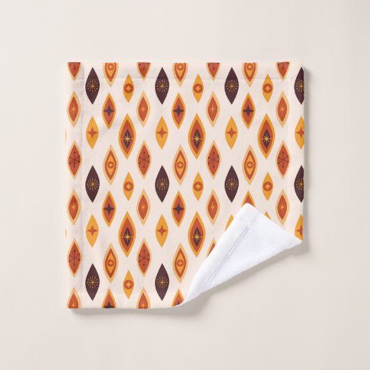 Formes atomiques modernes du milieu du siècle (Gant de toilette)