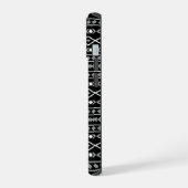 Formes Aztec Motif gris noir (Côté gauche)