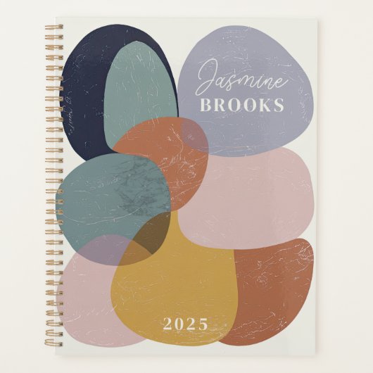 Formes biologiques Abstraites 2025 Nom personnalis (Devant)