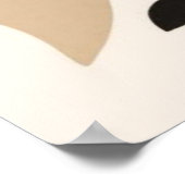 Formes Botaniques Abstraites Art Mural | Te Minima (Coin)