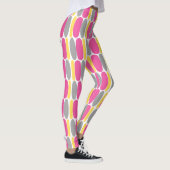Formes colorées multicolores Motifs Leggings (Droite)
