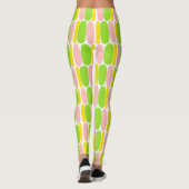 Formes colorées multicolores Motifs Leggings (Dos)