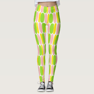 Formes colorées multicolores Motifs Leggings