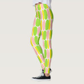 Formes colorées multicolores Motifs Leggings (Gauche)