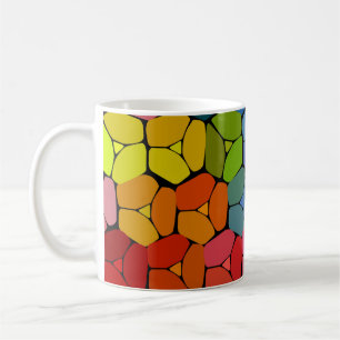 Formes colorées très Cool Café Mug