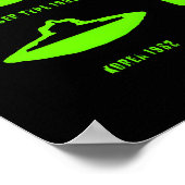 Formes courantes d'ovni Impression d'art Sci-Fi Fl (Coin)