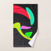 Formes courbes (Serviette à main)