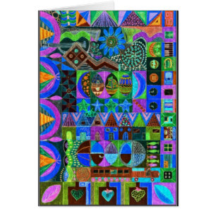 Formes dans des couleurs audacieuses