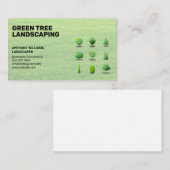 Formes d'arborescence | Carte de visite du logo pa (Devant / Derrière)