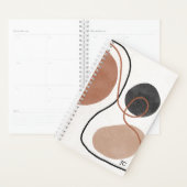 Formes de forme libre Abstraites - Brown et noires (Devant avec enveloppe)