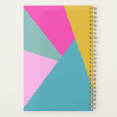 Formes de Sunburst géométriques lumineuses Bleu Pe (Dos)