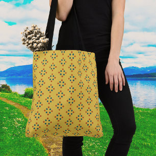 Formes diamant avec Sac fourre-tout Pois