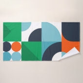 Formes et formes simples Abstraites (Serviette de bain)