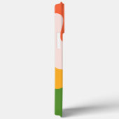 Formes fluides ondulées abstraites coque iphone 13 (Verso / Droite)