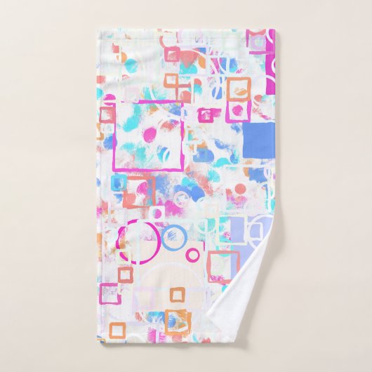 Formes géométriques Abstraites (Serviette à main)